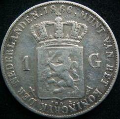 Gulden 1866 Munt