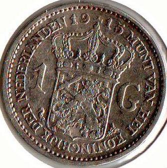 Gulden 1915 Munt