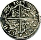 Reaal 1618 Philippus III Munt