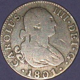 Reaal 1801 Carolus IIII Kop