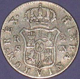 Reaal 1801 Carolus IIII Munt