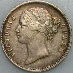 India Rupee 1840 Victoria Kop