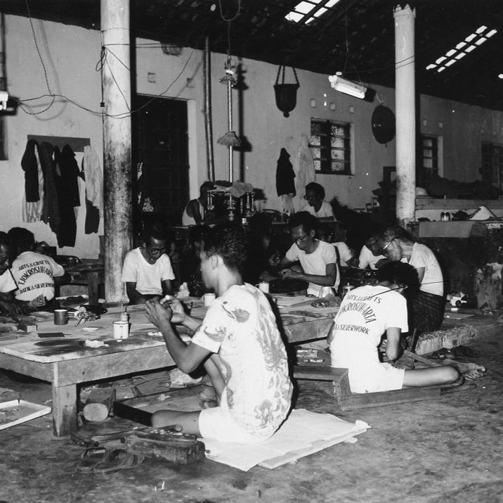 Tjokrosuharto Werkplaats 1971